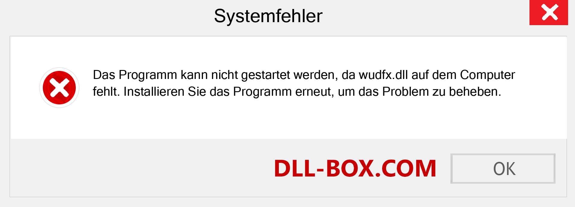 wudfx.dll-Datei fehlt?. Download für Windows 7, 8, 10 - Fix wudfx dll Missing Error unter Windows, Fotos, Bildern